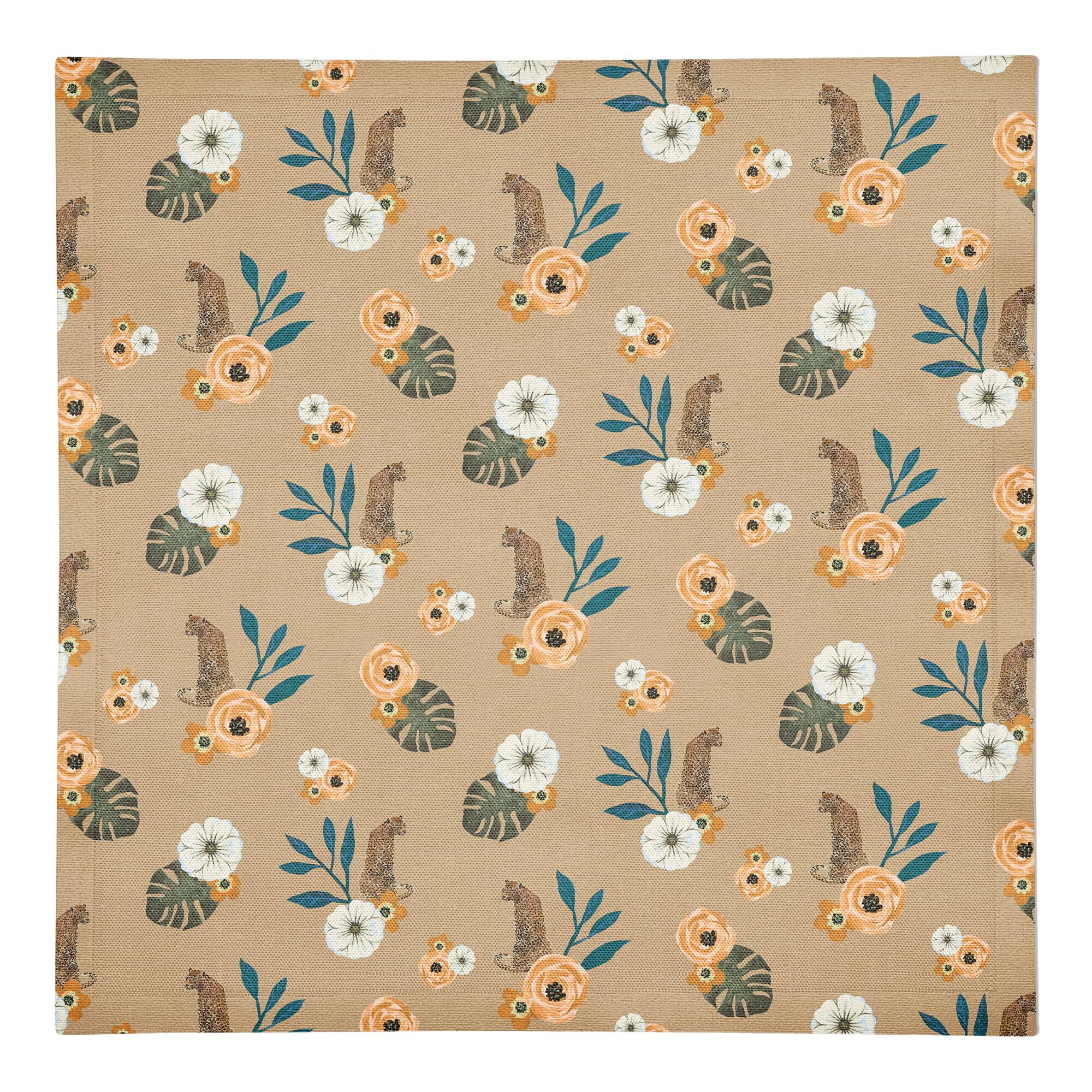 Tropical Jag Cotton Twill Napkin